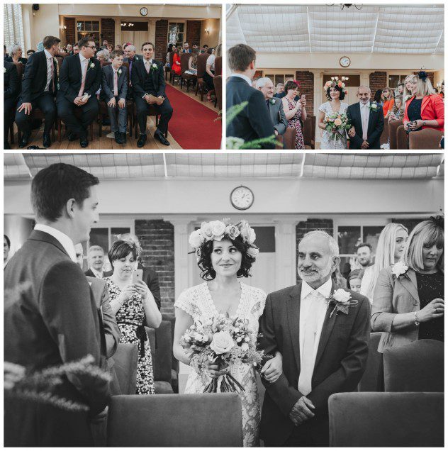 Wedding Ceremony Hadley Park Hotel Shropshire