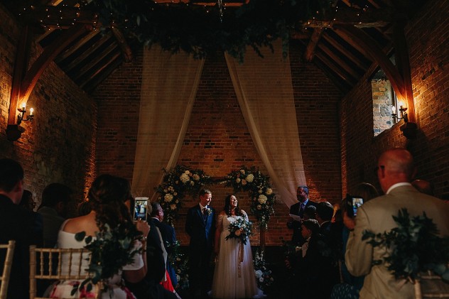 The barn at Dovecote Events
