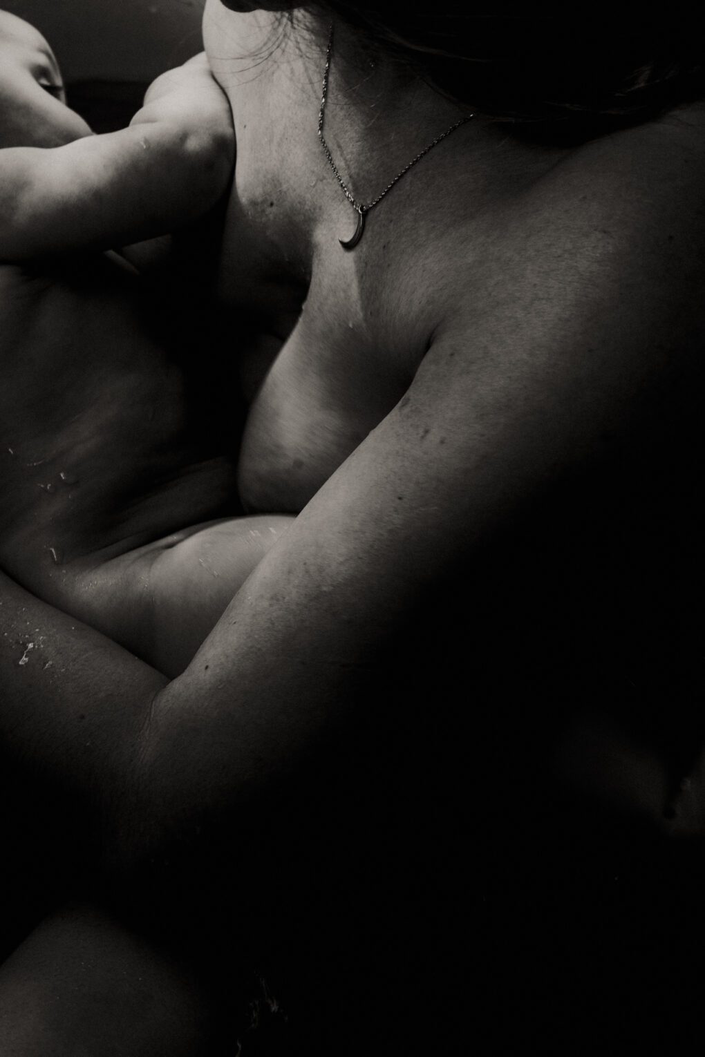 Mother and baby taken by family photographer Shropshire