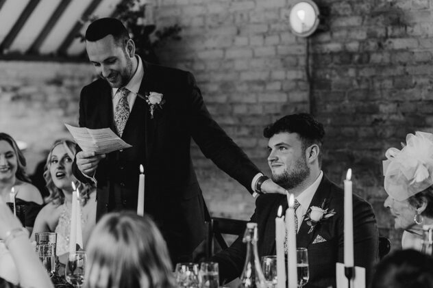 Groom's speech at Iscoyd Park wedding