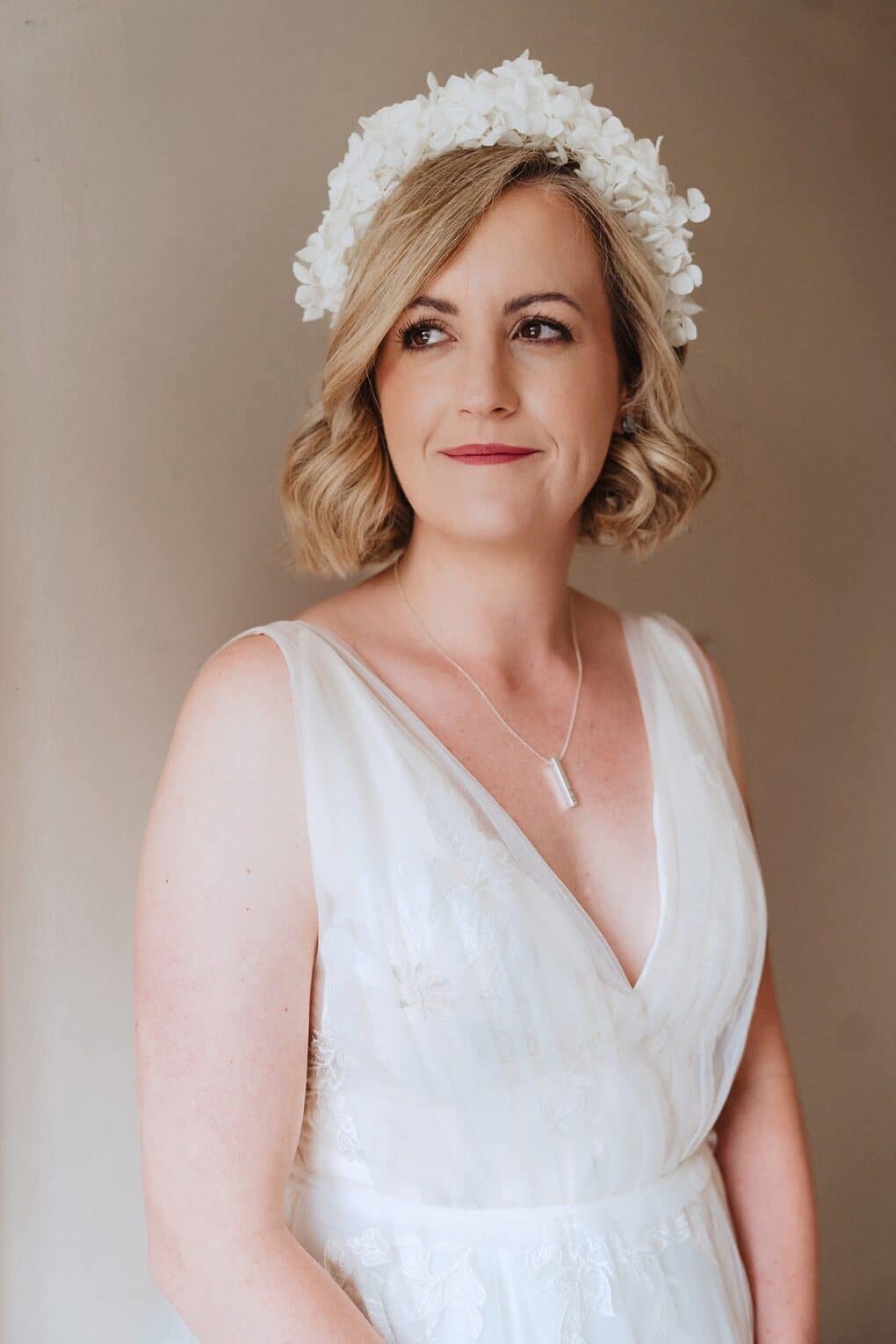 Shropshire wedding photography of the bride