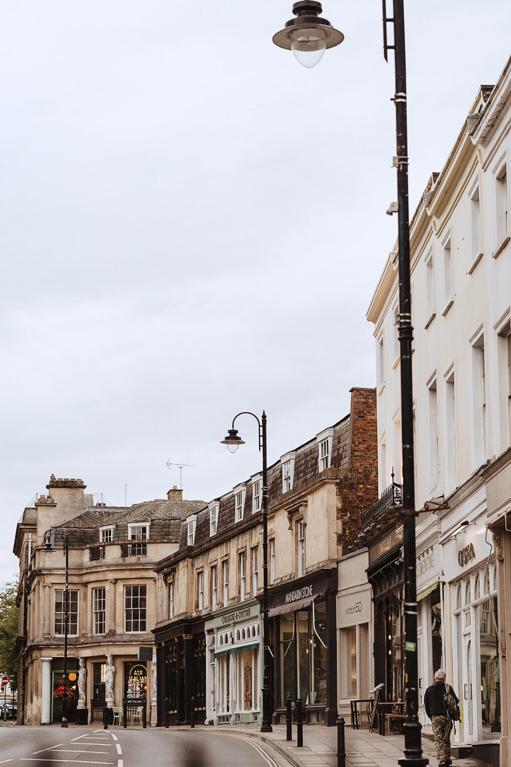 Cheltenham during an intimate black tie wedding captured by Indie Love