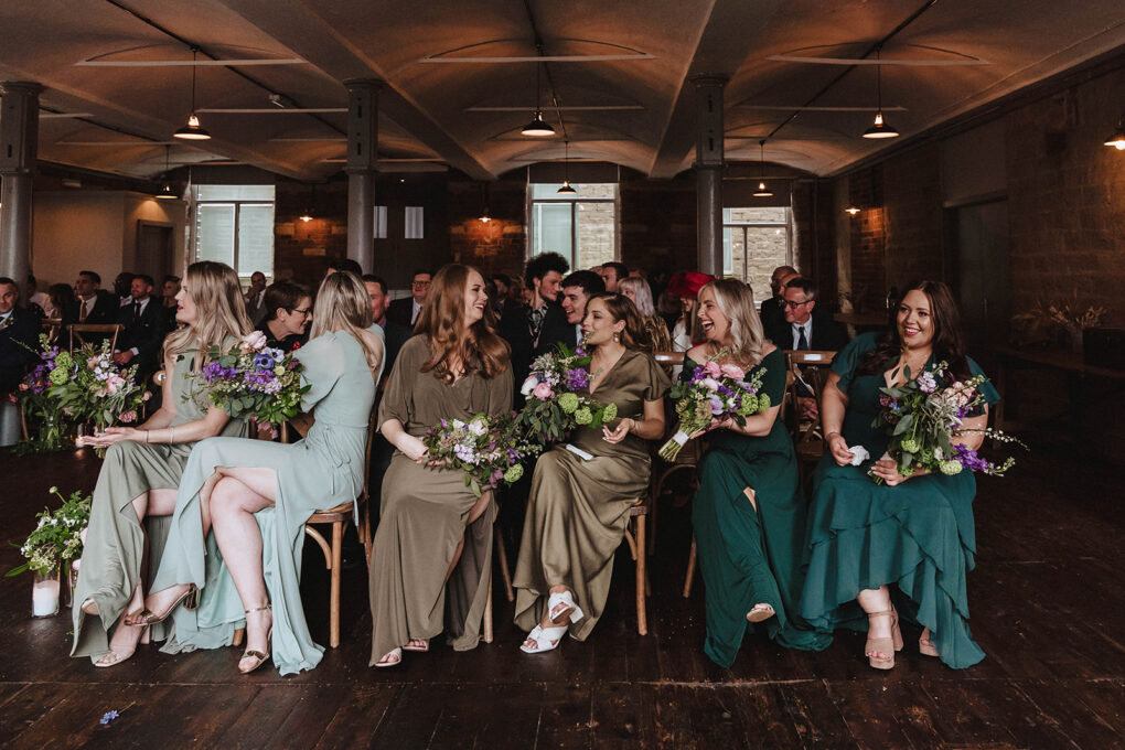 Industrial spring wedding at The Venue Halifa